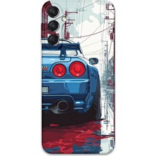 Galaxy A05S Uyumlu Araba Desenli Telefon Kılıfı + Ekran Koruyucu - 5761