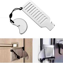 Güvenlik Anti-Hırsızlık Kapı Kilidi – Taşınabilir 8 cm Paslanmaz Çelik