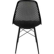 Newbella Safir Sandalye – Metal Ayaklı Modern Mutfak Kafe Restoran Ofis Sandalyesi