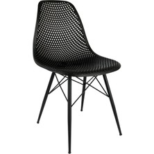 Newbella Safir Sandalye – Metal Ayaklı Modern Mutfak Kafe Restoran Ofis Sandalyesi
