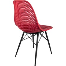 Newbella Safir Sandalye – Metal Ayaklı Modern Mutfak Kafe Restoran Ofis Sandalyesi