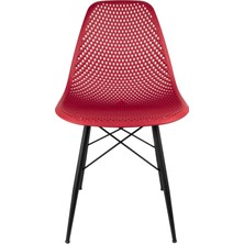 Newbella Safir Sandalye – Metal Ayaklı Modern Mutfak Kafe Restoran Ofis Sandalyesi