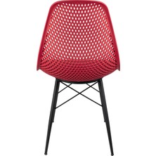 Newbella Safir Sandalye – Metal Ayaklı Modern Mutfak Kafe Restoran Ofis Sandalyesi