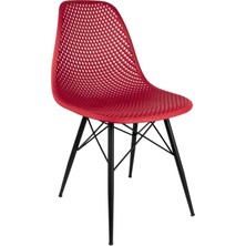 Newbella Safir Sandalye – Metal Ayaklı Modern Mutfak Kafe Restoran Ofis Sandalyesi