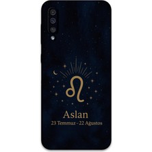 Galaxy A50 Uyumlu Aslan Burcu Desenli Telefon Kılıfı + Ekran Koruyucu - 5772