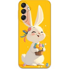 Galaxy A04S Uyumlu Tavşan Desenli Telefon Kılıfı + Ekran Koruyucu - 5807