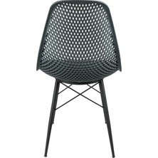 Newbella Safir Sandalye – Metal Ayaklı Modern Mutfak Kafe Restoran Ofis Sandalyesi