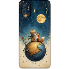 Galaxy M31S Uyumlu Çizgi Film Desenli Telefon Kılıfı + Ekran Koruyucu - 5823