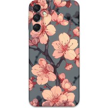 Galaxy A04S Uyumlu Çiçek Desenli Telefon Kılıfı + Ekran Koruyucu - 5801