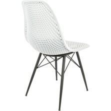 Newbella Safir Sandalye – Metal Ayaklı Modern Mutfak Kafe Restoran Ofis Sandalyesi