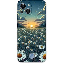 Reeder S23 Pro Max Uyumlu Çiçek Desenli Telefon Kılıfı + Ekran Koruyucu - 5792