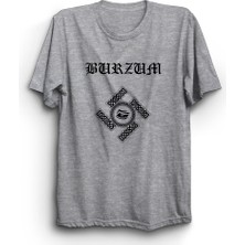 Burzum, X-Ra Logo, Rock Metal Müzik Grubu Baskılı, Unisex, %100 Pamuk Tişört