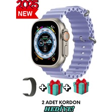 Samsung Galaxy Fold Uyumlu Akıllı Saat Watch Ultra2 49MM Kordon Hediyeli - Son Versiyon