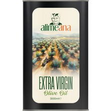 Alimeana Extra Virgin Teneke Natürel Sızma Zeytinyağı 3lt