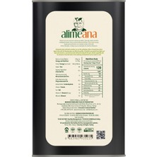 Alimeana Extra Virgin Teneke Natürel Sızma Zeytinyağı 3lt