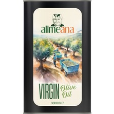 Alimeana Virgin Teneke Natürel Sızma Zeytinyağı 3lt