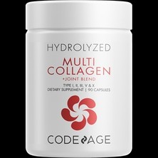 Code Age Hydrolyzed Multı Collagen +Joınt Blend Code Age Type I  Iı  Iıı  V&x  90 Capsules