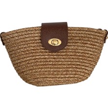 Solana Hasır Clutch Çanta