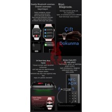 Tozpembe Akıllı Saat Watch 10 Mini Kordon Hediyeli Amoled Ekran 41MM