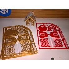 Güçlü - Gingerbread House Kit Kartı THN5161204