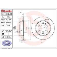Fren Dıskı Arka Mercedes Sprınter B907 B910 18 Elektronık Park Frenı