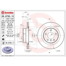 Fren Dıskı Arka Bmw F20 F21 F22 F23 E90 E91 E92 E93 F30 F31 F32 E81 E87