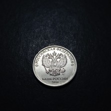 Escoines Koleksiyon 39963683510A0A6BF9 2018 Rusya 1 Ruble Ça/çil Eski Yabancı Madeni Para