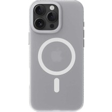 IPHONE 16 Pro Max Magsafe Destekli Lüks Sert Silikon Kılıf