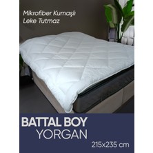 Piyes Home Mikrofiber Kumaşlı Battal Boy Yorgan 215 x 235