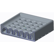 BYR Su Tahliyesi Delikli Sabun Tutucu (Plastik Aparattır!!!)