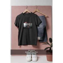 Oversize Luther Yabancı Dizi  Tasarımlı Unisex T-Shirt