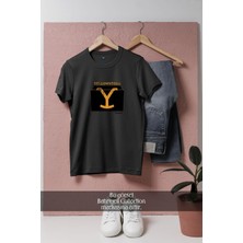 Oversize Yellowstone Yabancı Dizi  Tasarımlı Unisex T-Shirt