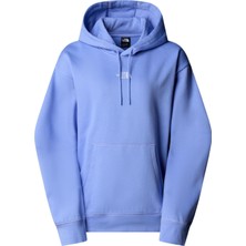 The North Face TNF0A89EN0YI1 The North Face W Essentıal Oversıze Hoodıe Kadın Sweatshirt Mavi