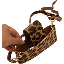 Angel Çanta Aksesuar Kapsül Model Leopar Renk Çanta Yapım Seti Light Gold  Metalli