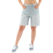 VN000MBJTTJ1 Vans Sirelle Cut-Off Jorts Kadın Şort ve Kapri Mavi