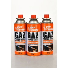 Remtas Vmf Eurogaz Kamp Ocak Gazı Valfli Kartuş 227GR - 3 Adet