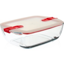 Pyrex Dik Saklama Kabı Mikrodalga 2.5 L
