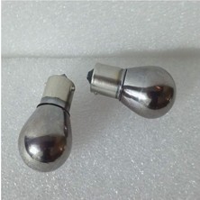 ( 2 x Adet ) 1 Takım Chromıum Dıadem Sinyal Ampulü 12V 93 21W (BAU15S) Tekduy Yakın Tırnak