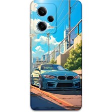 Xiaomi Redmi Note 12 Pro 5g Uyumlu Araba Desenli Telefon Kılıfı + Ekran Koruyucu - 5760
