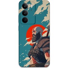 Realme C75 Uyumlu Kratos Desenli Telefon Kılıfı + Ekran Koruyucu - 5824