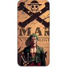 Galaxy A10S Uyumlu Anime Desenli Telefon Kılıfı + Ekran Koruyucu - 5755