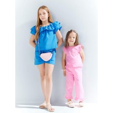 DeFacto 2'li Takım Kolsuz Tişört Beli Lastikli Alt Kız Bebek E8388A525SM