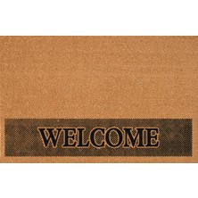 Hoşgeldiniz, Welcome Paspas, Uzun Ömürlü Dayanıklı Kapı Önü Paspası, Dış Kapı Paspası, Çeyiz Eşyası, Desenli Paspas, Ev Dekorasyonu