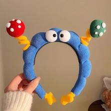 Bling Bling1 Bayan Saç Bandı Seti Düğümlü Saç Bandı Büyük Gözlü Peluş Saç Bandı Kadın Ince Kısa Saç Yıkama Saç Aksesuarları Bayanlar Hediyeleri (Yurt Dışından)
