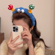 Bling Bling1 Bayan Saç Bandı Seti Düğümlü Saç Bandı Büyük Gözlü Peluş Saç Bandı Kadın Ince Kısa Saç Yıkama Saç Aksesuarları Bayanlar Hediyeleri (Yurt Dışından)