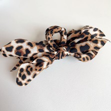 Bling Bling1 Blingbling1 Leopar Baskı Yay Grip Klipleri Büyük Köpekbalığı Klipleri Saç Aksesuarları (Yurt Dışından)