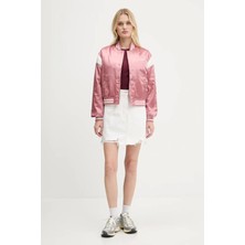 Tommy Jeans Tjw Scrıpt Varsıty Jacket Kadın Pembe Ceket DW0DW20960TI0