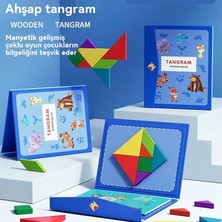 Li Meimei Weiweihu Çocuk Manyetik Tangram (Yurt Dışından)