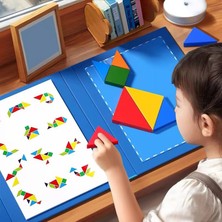 Li Meimei Weiweihu Çocuk Manyetik Tangram (Yurt Dışından)