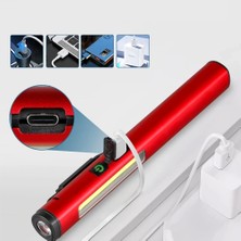 Şarjlı Mıknatıslı Çalışma Lambası Cep Feneri  WT-307-S